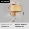 Wall Lamp  Bedroom Bedside Lamp Minimalist Wooden Indoor Lighting Fixture