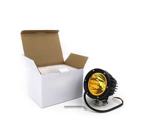 Stocked Led Fog Lamp 6500K 3500K White Yellow 24 Volt 45W SUV ATV 12V Round 4 Inch Off Road Spot Led Auxiliary Driving Light