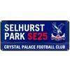 Crystal Palace FC Дорожный знак