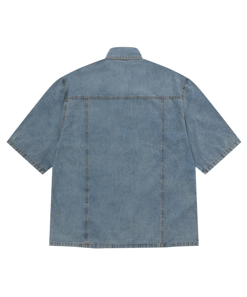 MUCENT Country Roll-Up Denim Short Sleeve Shirt (2 Colors)