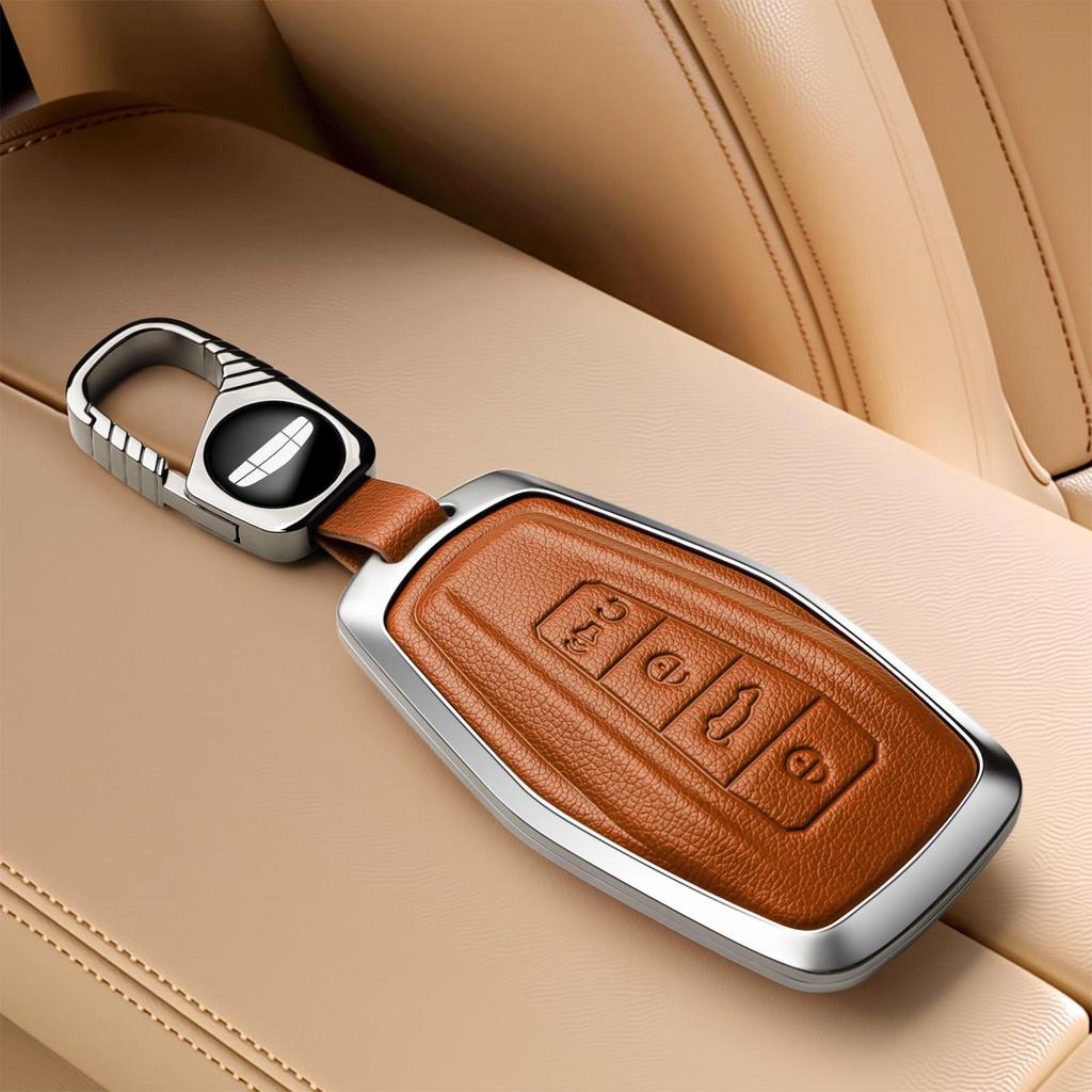 Чехлы для ключей для Geely Boyue PRO 2021 г. и Xingyue 2020 г. - Унисекс чехлы/зажимы для автомобильных ключей
