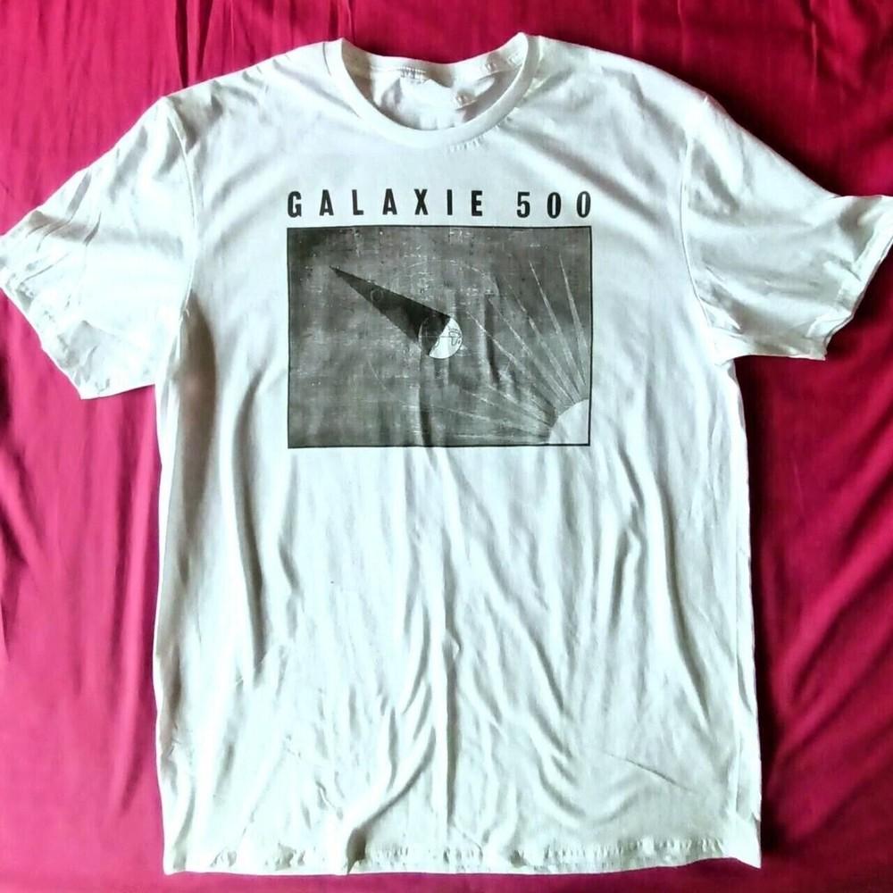 Vtg Galaxie 500 Band Short Sleeve Cotton White S-5XL Unisex Shirt NI739