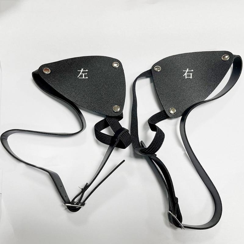 Средневековые Рыцари Пиратские Повязки на Глаз Кожаная Повязка на Глаз Маска для Глаз Ренессанс Средневековый Пиратский Костюм Хэллоуин Косплей