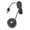 Увлажнитель тумана USB с цветной светодиодной подсветкой 5 В Ультразвуковой распылитель для фонтана, пруда, альпинария, аквариума, раковины Черный