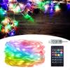Christmas Tree Light Copper Wire String DIY LED Fairy for Bedroom City Rooftops Wedding