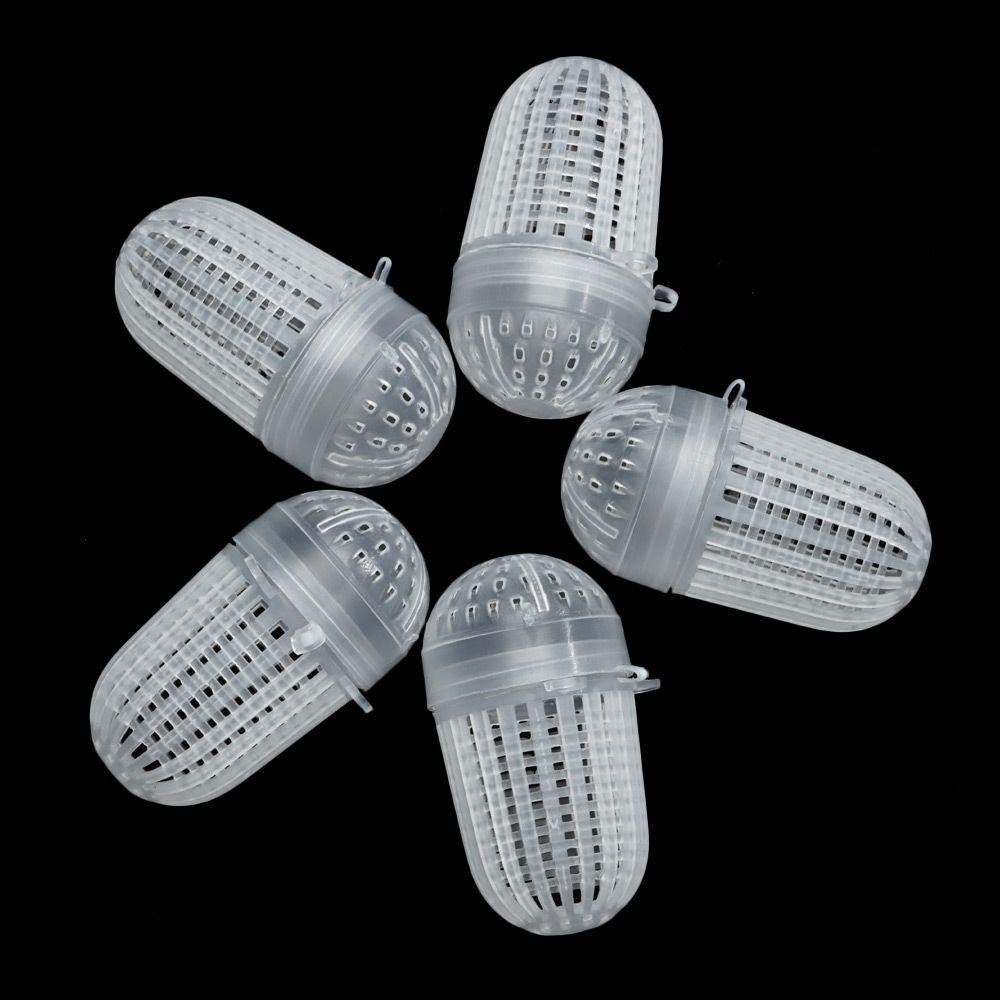 Useful Tackle Portable Basket Feeder Holder Fishing Bait Cage Swim Feeder In-line Fish Lure