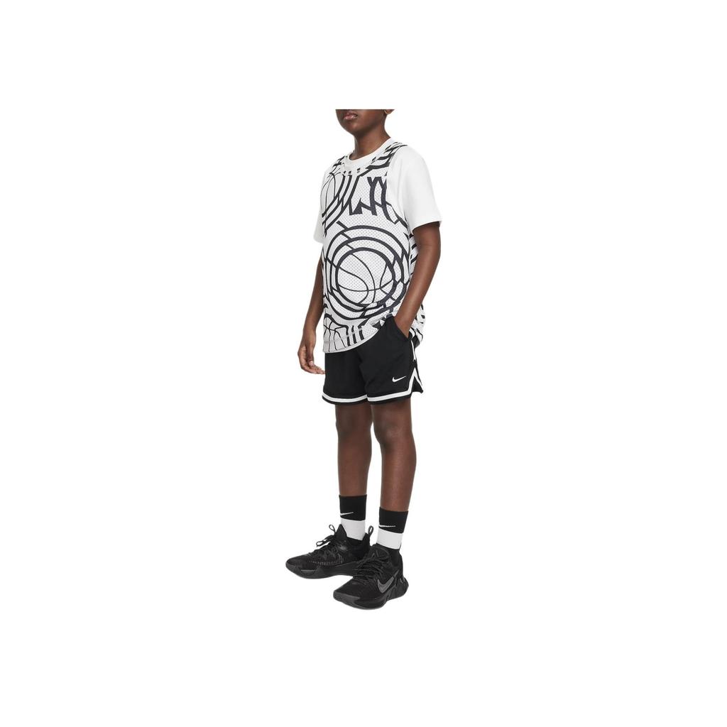 Nike Dna Dri-Fit Свободные Влагоотводящие Удобные Баскетбольные Шорты Детские шорты Черный FZ5240-010