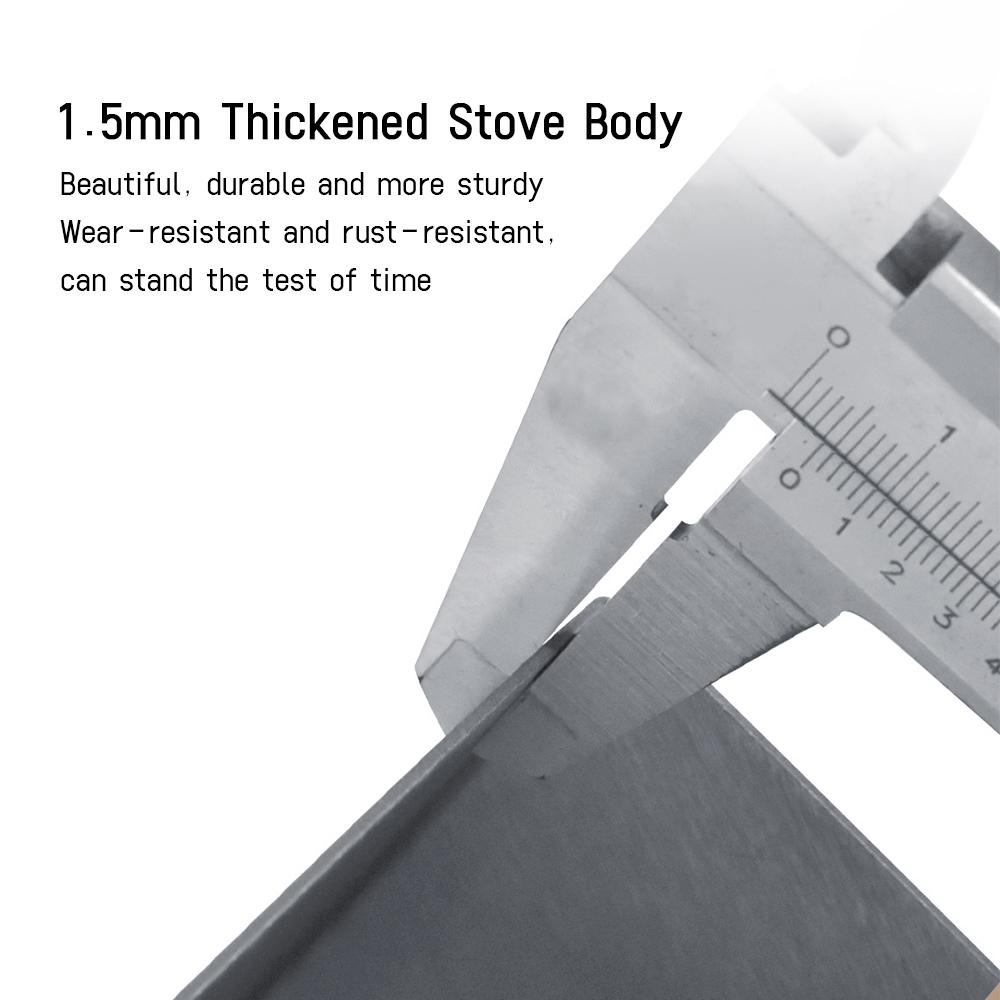 Сауна-печь дровяная печь для сауны для пикника, палатка для кемпинга, складная портативная портативная печь с окном