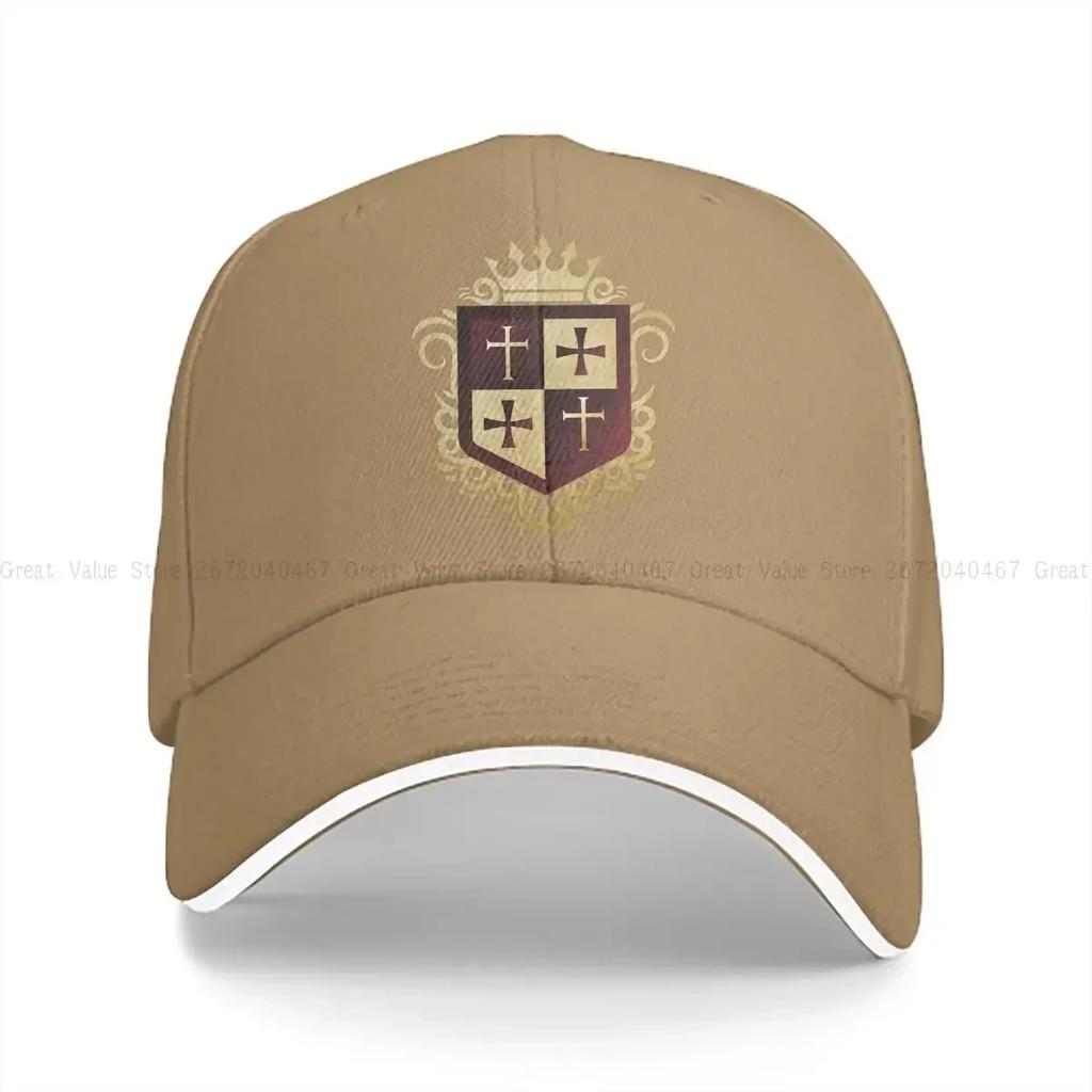 Pure Color Dad Hats Templar Cross Medieval Unisexs Hat Sun Visor Baseball Caps Knights Templar Peaked Cap