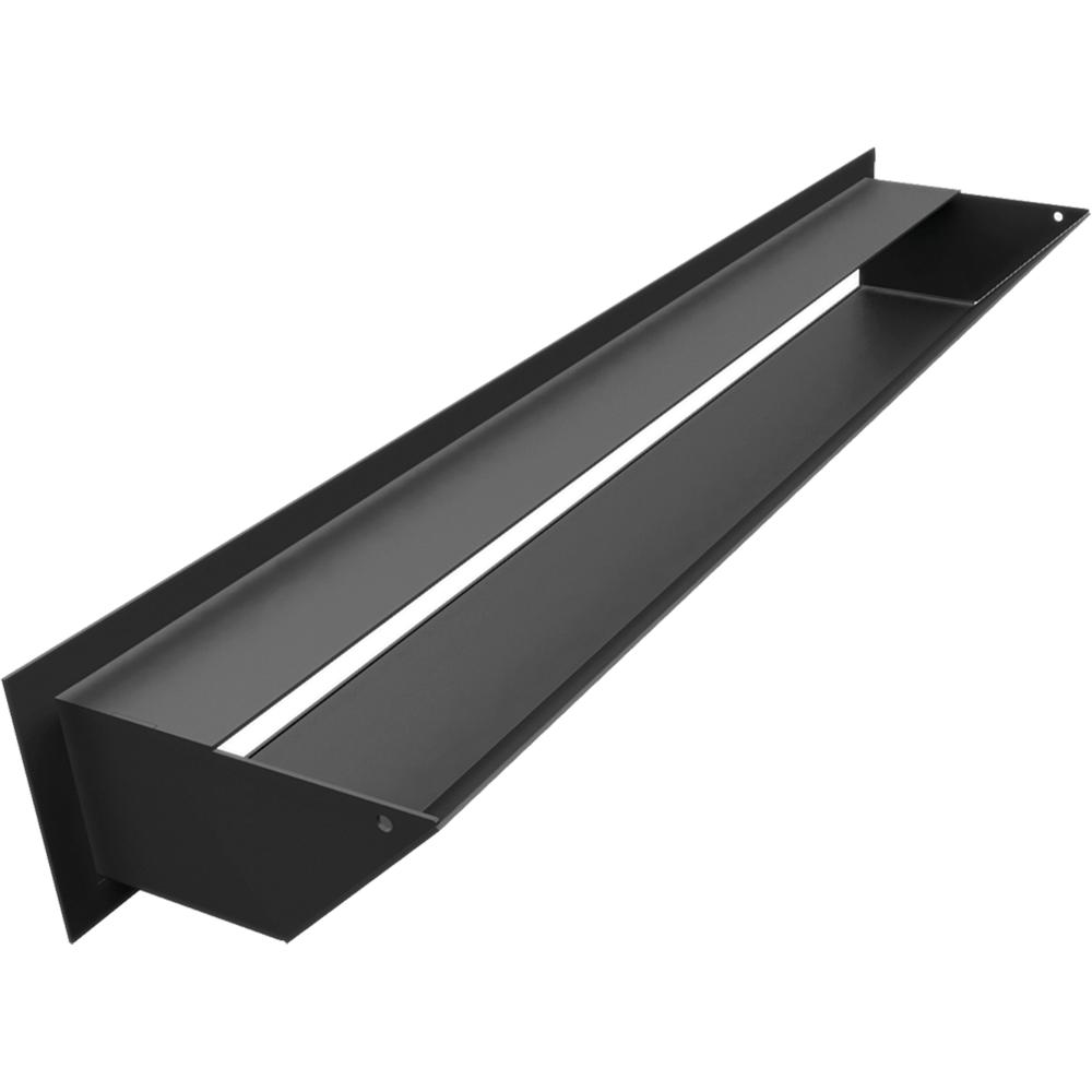 Вентиляционная крышка LUFT 9x60 черная Slim
