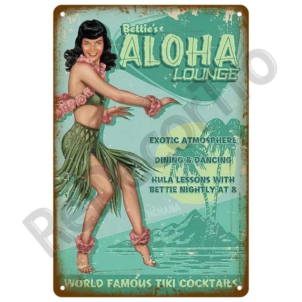 Vintage Decor Placa Decorativa Para Decoración De Del Hogar,Bar, Casa, Playa, Surf, Club, Pintura De Hierro, Arte De Verano