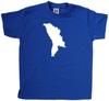 Moldova Outline Kids T-Shirt