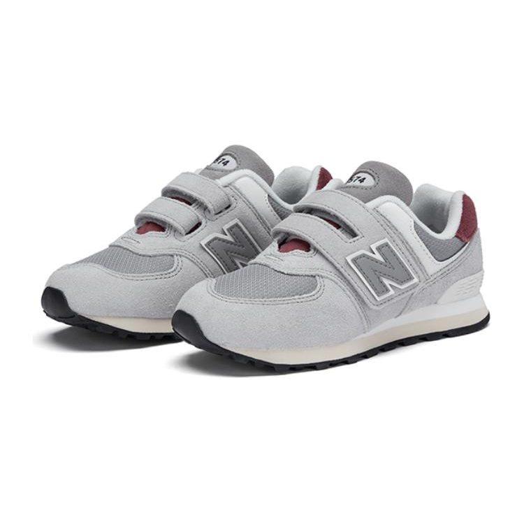 New Balance NB 574 Амортизация Низкие Детские Беговые Кроссовки Серый Детские PV574KBR