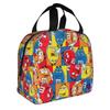 M-&-M-S Chocolate Lunch Bag Men Women Funny Candy Meme Cooler Thermal Insulated Lunch Box for Adult Office