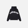 Mens Oversized Hooded Sweatshirt With Graphic Print Casual Streetwear