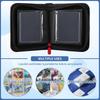 Diamond Leather Mini Card Binder 40 Pockets Photocard Holder Trading Card Album  Card Collection