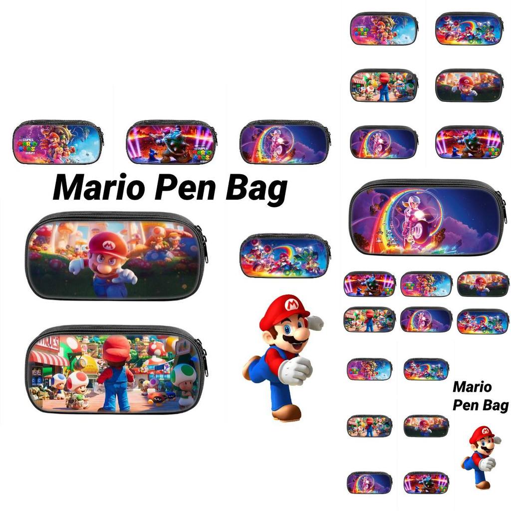 Пенал Nintendo Super Mario для учеников начальной школы, мультяшный стиль, сумка для хранения ручек