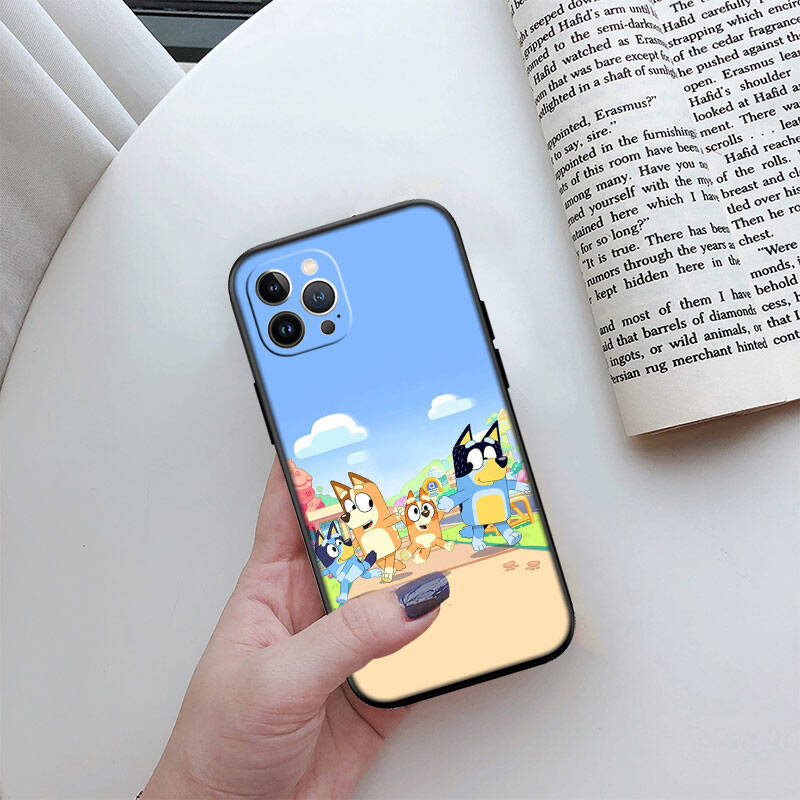 Синий чехол для телефона Bluey MH23 для Samsung S20 S21 S22 S23 S24 FE Ultra Plus Lite S21S A55 A07 A17 F06 F16 M06 M16 M56 A36 A37 A57