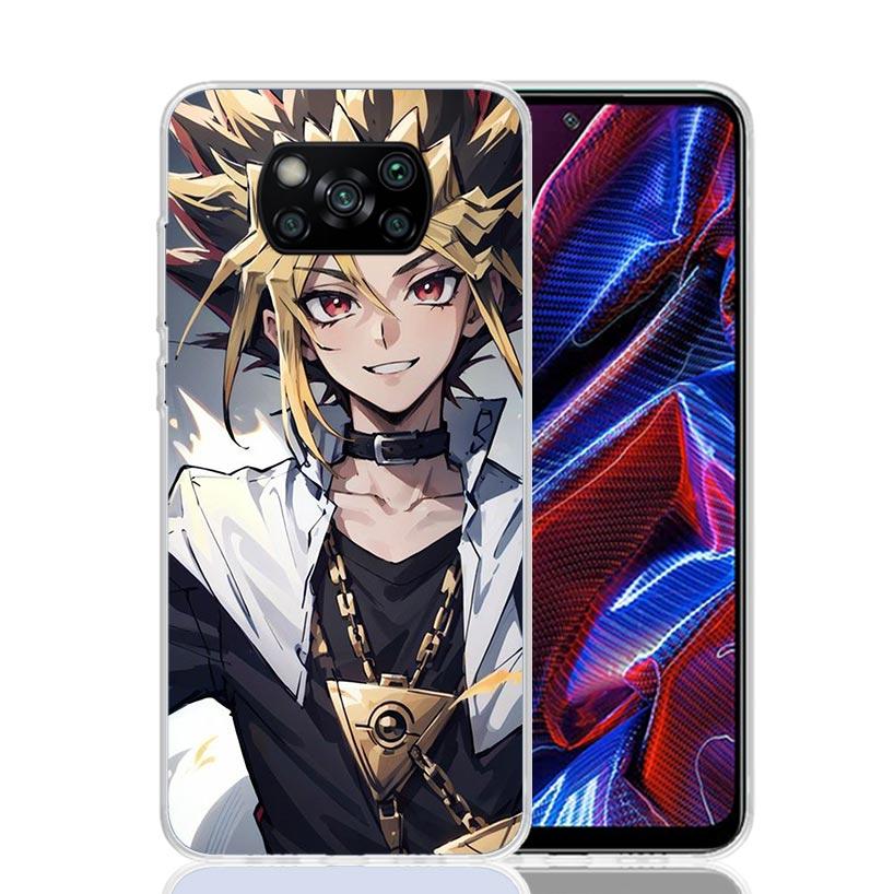 Yu-Gi-Oh Anime Case Phone Cover for Xiaomi Redmi Note 10 9 9S 8 8T 7 5 Pro Mi 12T 11T 10T 9T 12 11 Lite A3 A2 Trend Fundas Mi 11