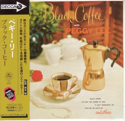CD ПЕГГИ ЛИ - Black Coffee MVCM261 DECCA 1992 Япония Рок Б/у