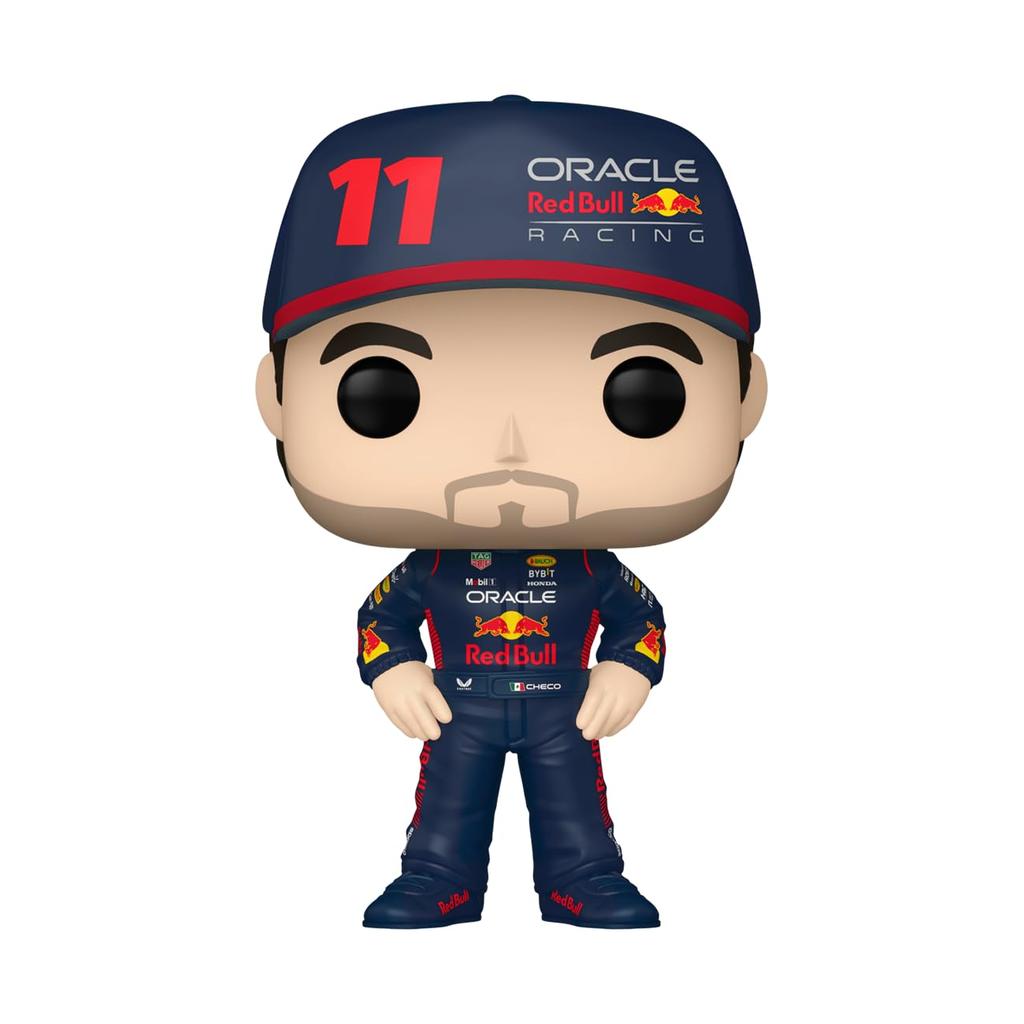 Funko Формула 1 Серхио Red Bull F1 Коллекционные виниловые фигурки Идеи для подарков Официальный мерч Дети Взрослые Спортивные фанаты Модельные фигурки для коллекционеров и