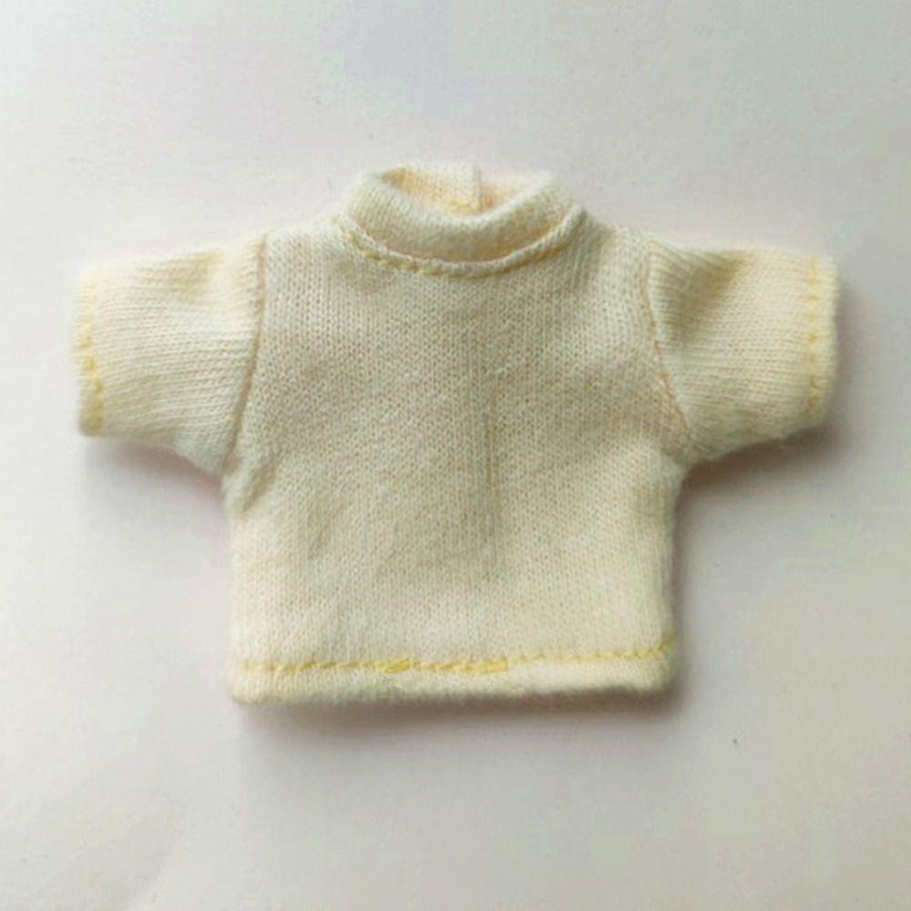 Pants T-shirt Suits for Obitsu11 Doll Denim Pants Fashion Overalls Doll Clothes Knitted Tops