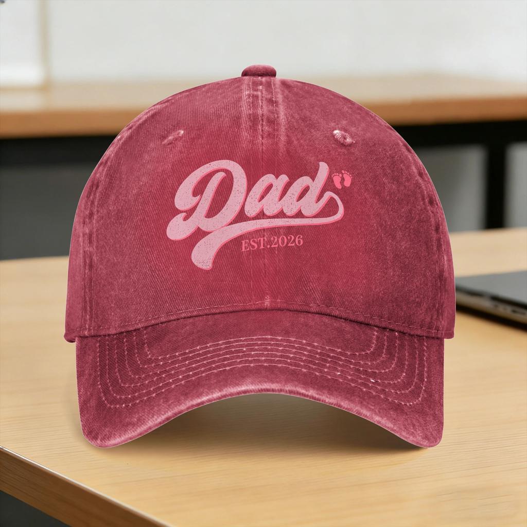 Baseball Cap Soon to Be Daddy of Baby Girl Summer yk Cool Trucker Hat UnisexTeens Print Hunting Sunscreen Snapback Cap