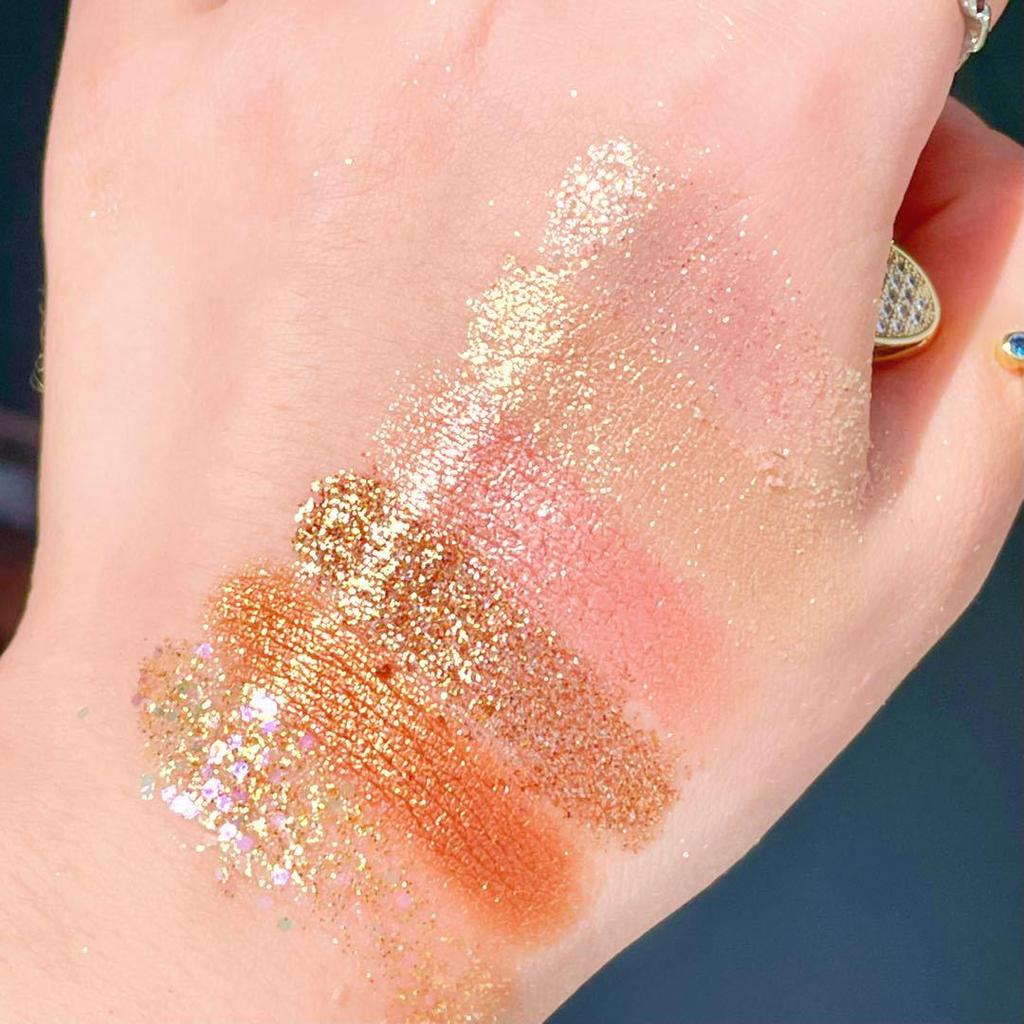 MGL 25-Color Eyeshadow Palette: Pearlescent Matte & Glitter Earth Tones, Niche Brand, Girl Series.