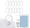 Halloween Decoration Shower Curtain Scary Bloody Hand Pattern Bathroom Decor for Adult Halloween Decoration Gifts to Friends