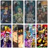 Чехол для телефона JoJo Bizarre Adventure для Samsung Galaxy S20 S21 FE S10 Lite Note 20 10 Lite S8 S9 S10E S10 Plus, ультра черный чехол