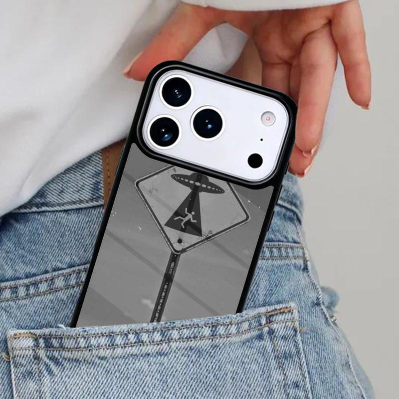 Небесные пришельцы НЛО астронавты милый чехол для телефона для iPhone 17ProMax 12 13 14 15 16e 17 Pro Max Plus Air Cover
