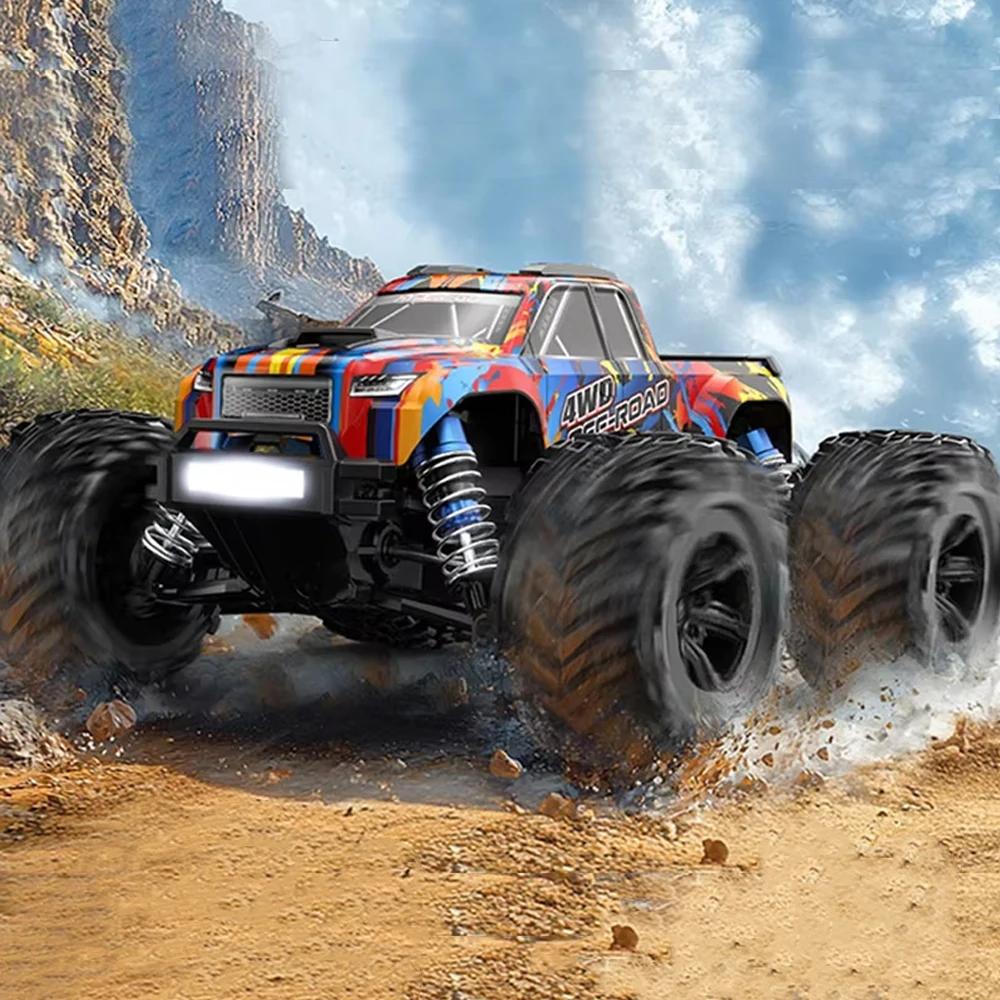 Радиоуправляемая машина Hyper Go MJX 20208 1/20 Бесколлекторная Профессиональная Радиоуправляемая Гоночная Машина 2.4G 4WD Высокоскоростная с Дистанционным Управлением Внедорожный Гусеничный Трагги Игрушки