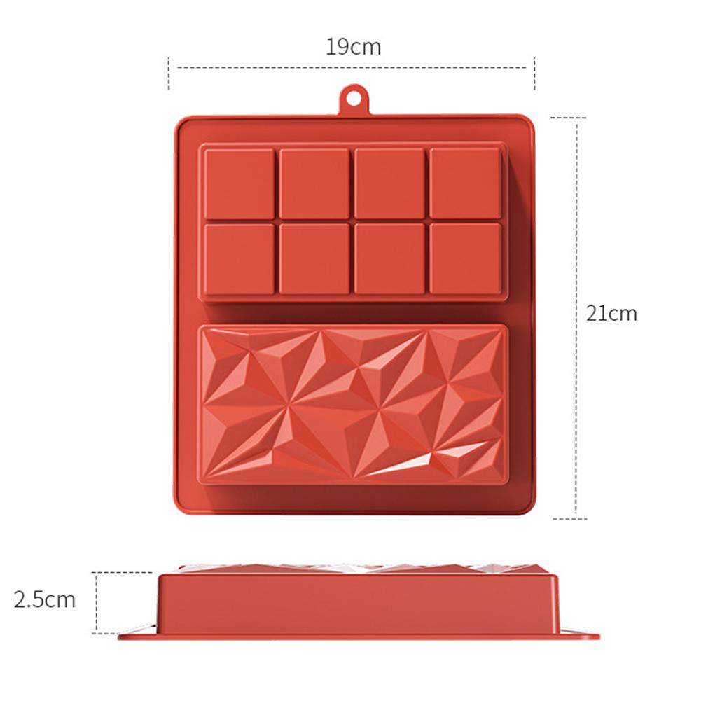 Силиконовая форма для шоколадного печенья Dubai Mini Cookie Candy Forms Пекарские принадлежности Фисташковое печенье Deep Cookie Выпечка Кухонные принадлежности