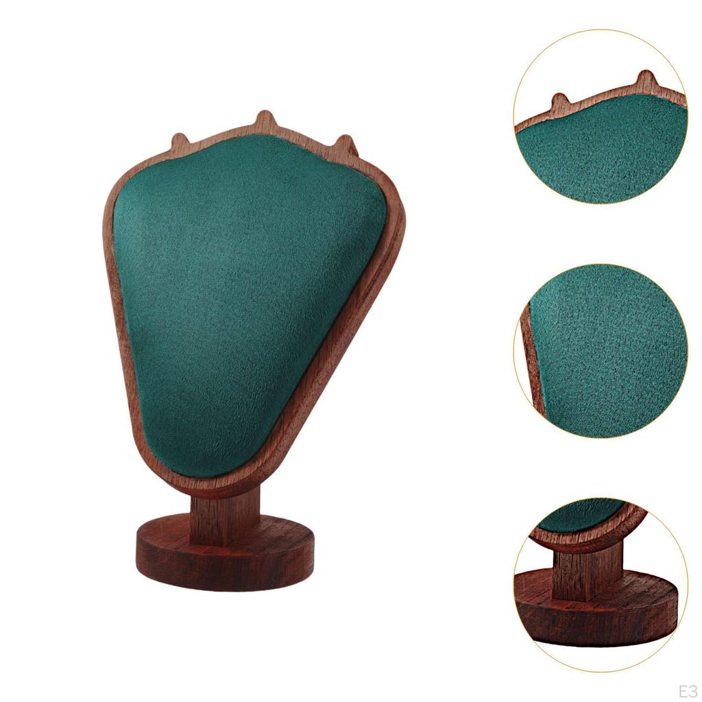 Подставка для ювелирных изделий с деревянной основой для розничного использования