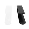 2PCS U Shape Towel Rack Plastic Wall Mounted Hand Towel Holder Bar with Adhesive for Bathroom