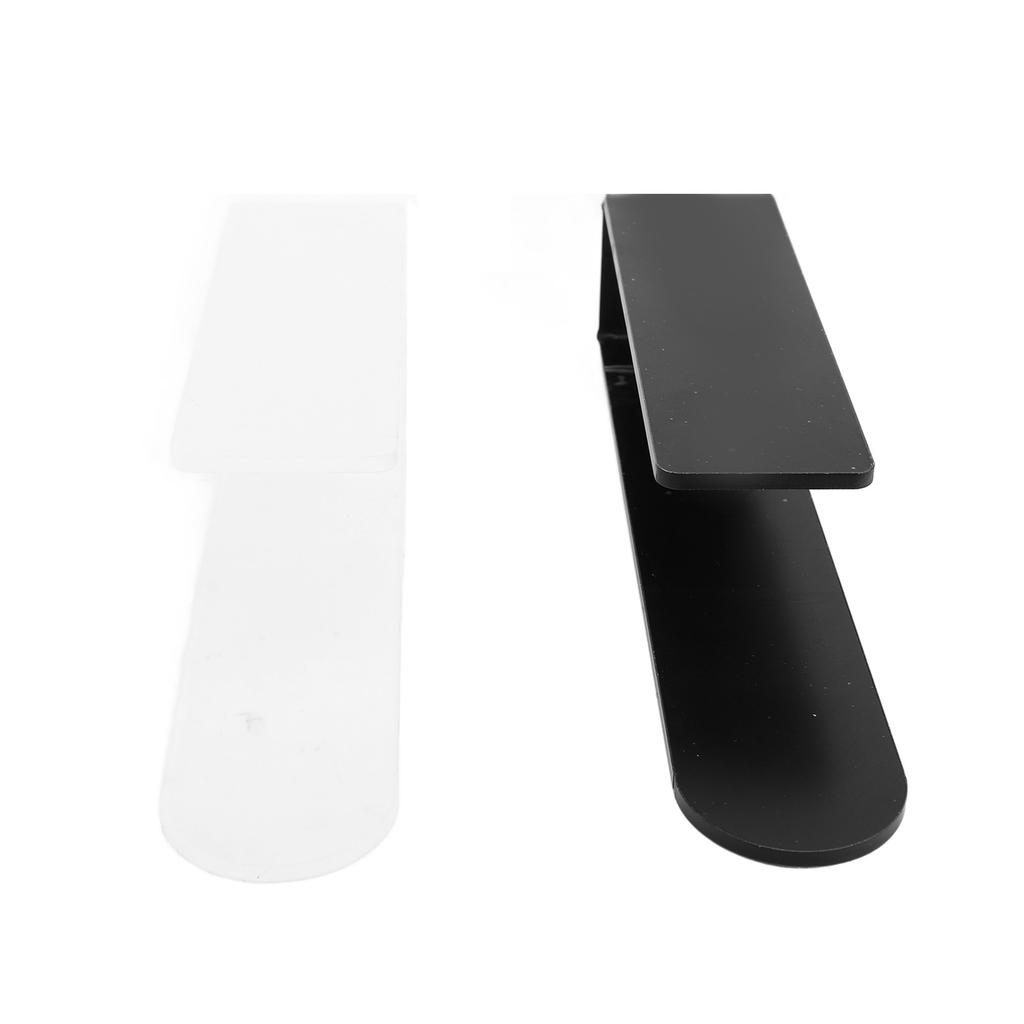 2PCS U Shape Towel Rack Plastic Wall Mounted Hand Towel Holder Bar with Adhesive for Bathroom