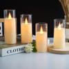 LED Candle Lamp Flickering Flameless Smokeless Battery Operated Simulation Candle Light Centerpiece Table Decor