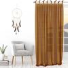 Tie-up Curtain 135x250 Cm SPIRIT Bronze, by Soleil D'ocre