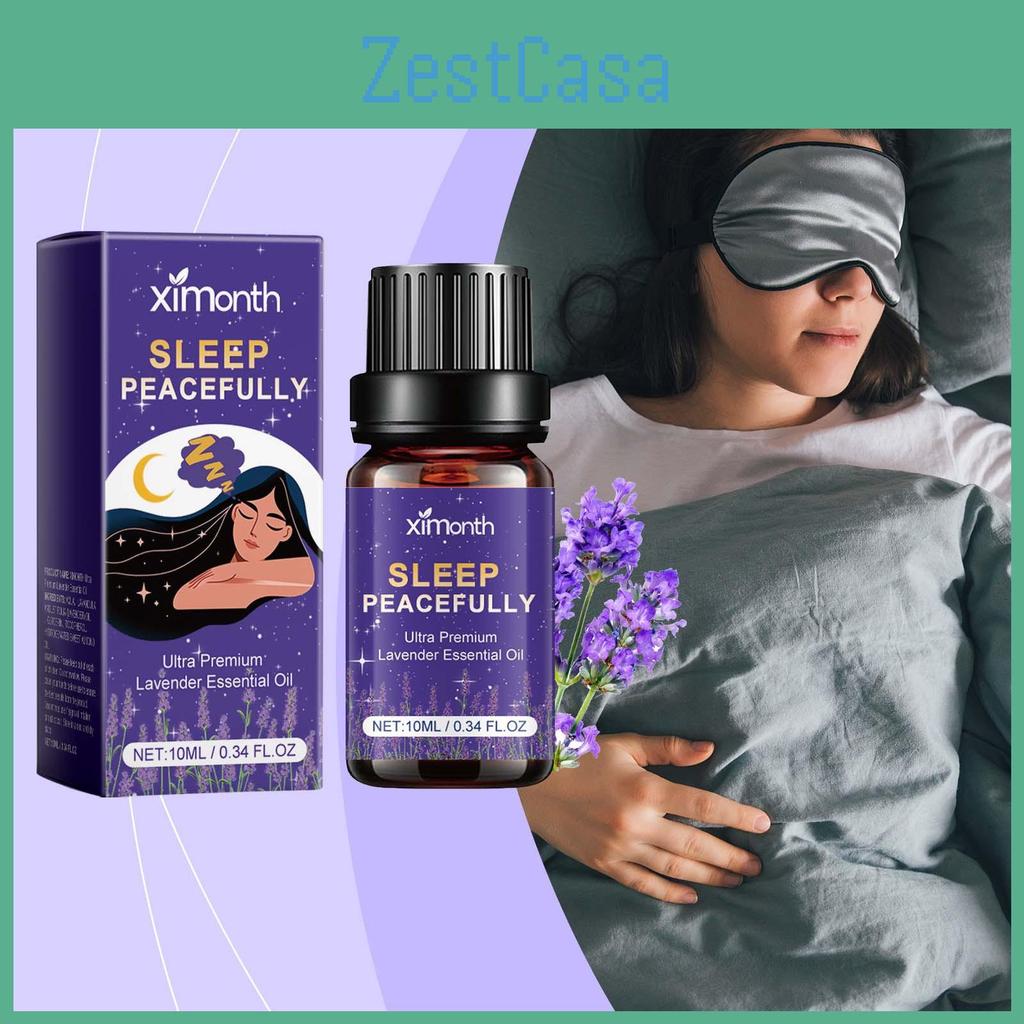 Ximonth Лавандовое Эфирное Масло для Сна Для Успокаивающей Релаксации И Поддержки Спокойного Сна