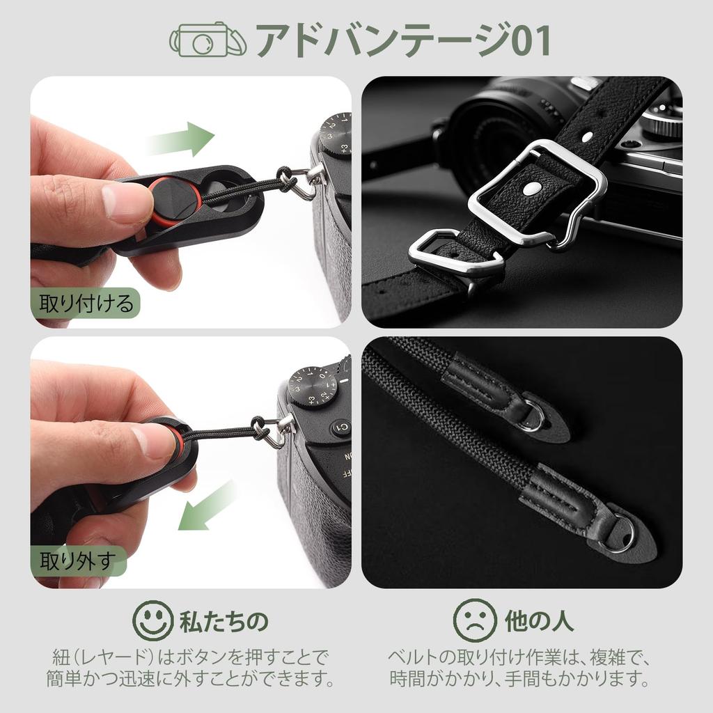 Ремень для камеры Ремень для камеры на шею с якорным креплением и треугольной петлей Ремень для гор для цифровых зеркальных камер Для цифровых камер [XLMABZ] 3-слойный