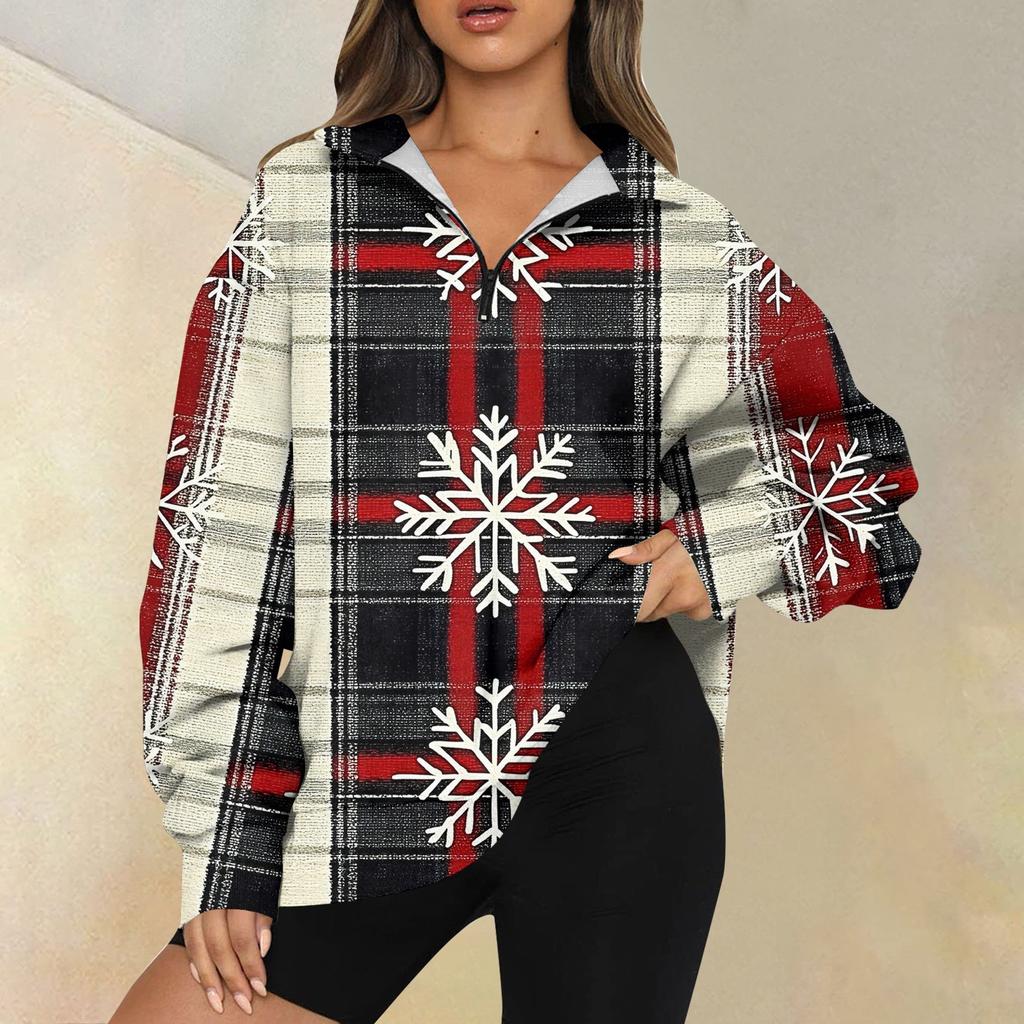 Женская повседневная мода с длинным рукавом и принтом, свободный свитшот на молнии