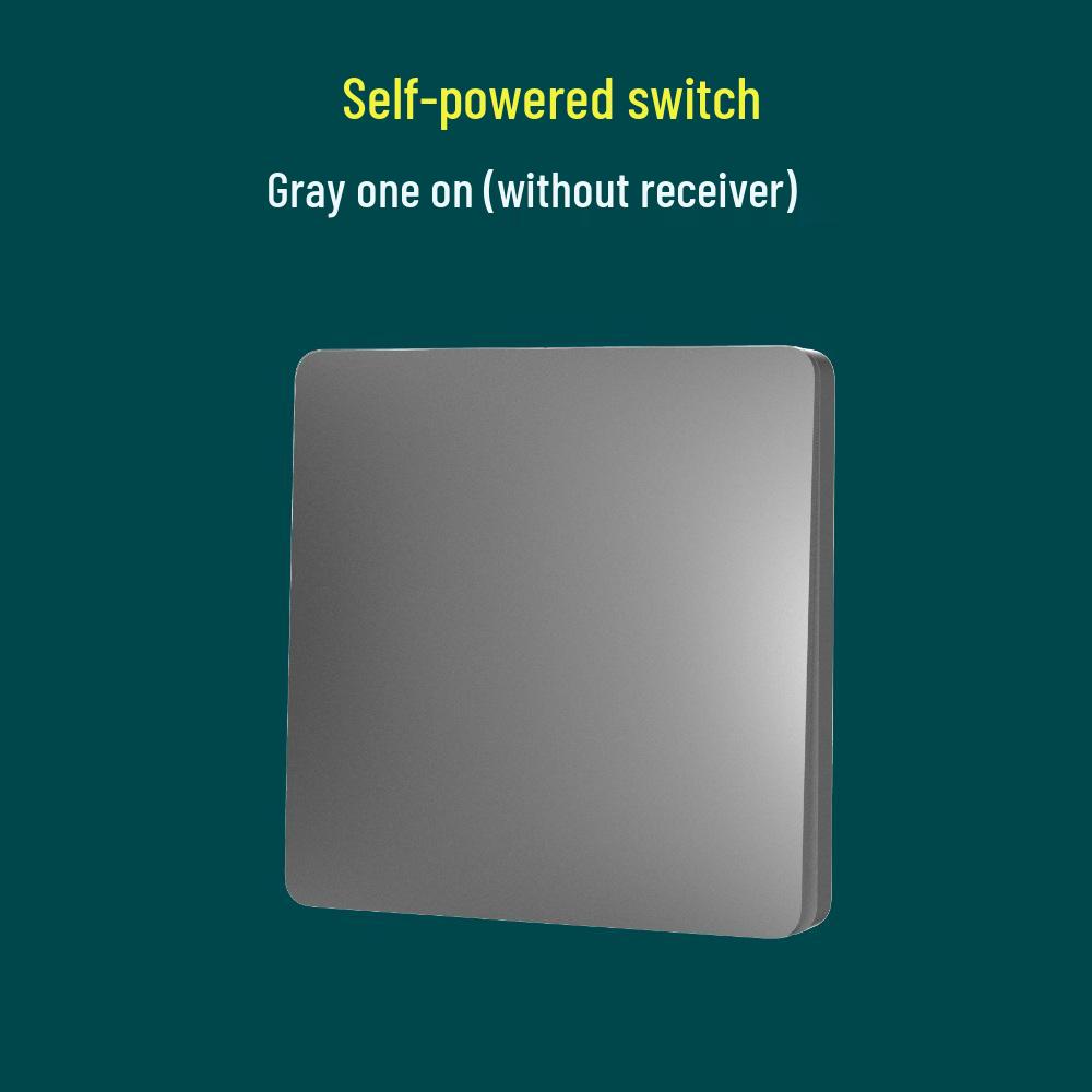 Беспроводной выключатель света с большой кнопкой, самопитанием - Не требует проводки или батареек