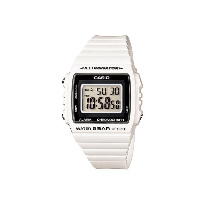 Casio Женские Стандартные Черные Часы W-215H-7A W-215H-7A