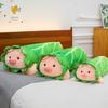 Плюшевая свинья с капустой Игрушка Мультяшное животное Кукла Украшение комнаты Длинная подушка Подарок ребенку