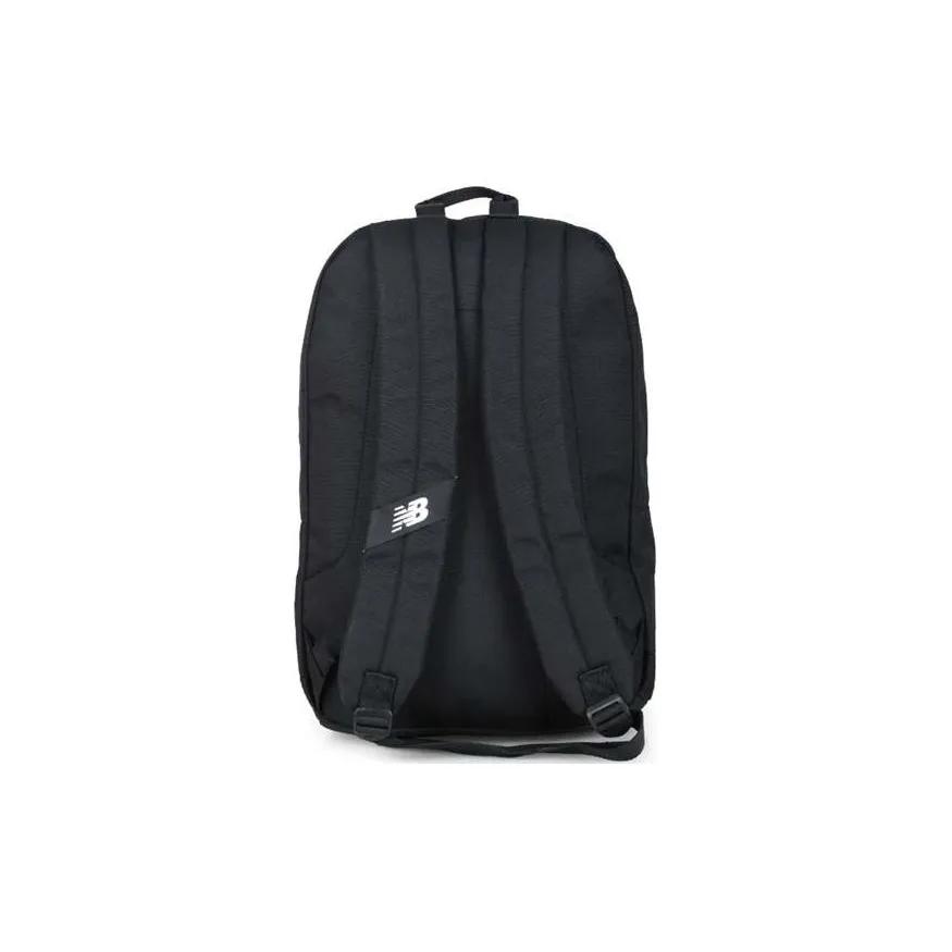 New Balance Polyester Backpack Regular Men's Black (Unisex) Backpacks LAB23012BK