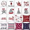 45 см Рождественский чехол для подушки Navidad Merry Christmas украшения для дома Xmas Noel рождественские украшения подарки на Новый год