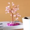 Rose Quartz Crystal Tree Pink Agate 35 Gemstones