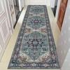 English Style Long Corridor Carpet Runway Home Hotel Lobby Decoration Strip Carpet Washable Villa Staircase Floor Mat Home Decor