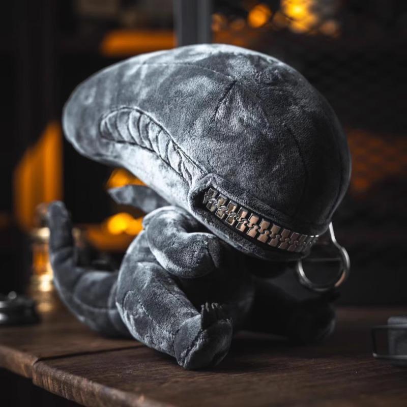 Alien Surrounding Model Ornament Doll Surrounding Zipper Mouth Gift Wallet Doll Alien Doll Pendant Toy
