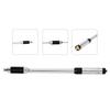 Band Compatible Handy Rod Antenna SMAJ Type 11 Stage Telescopic Wireless Antenna Compatible with for 144/430MHz VHF/UHF YAESU/KENWOOD/BAOFENG